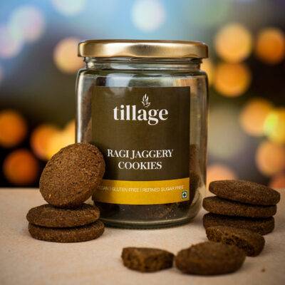 Ragi Jaggery Cookies