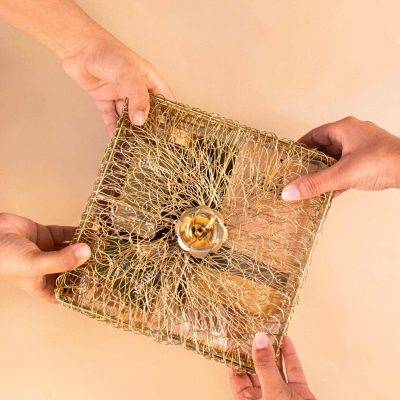 Golden Gift Box