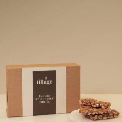 Jaggery Peanut Chikki Brittle
